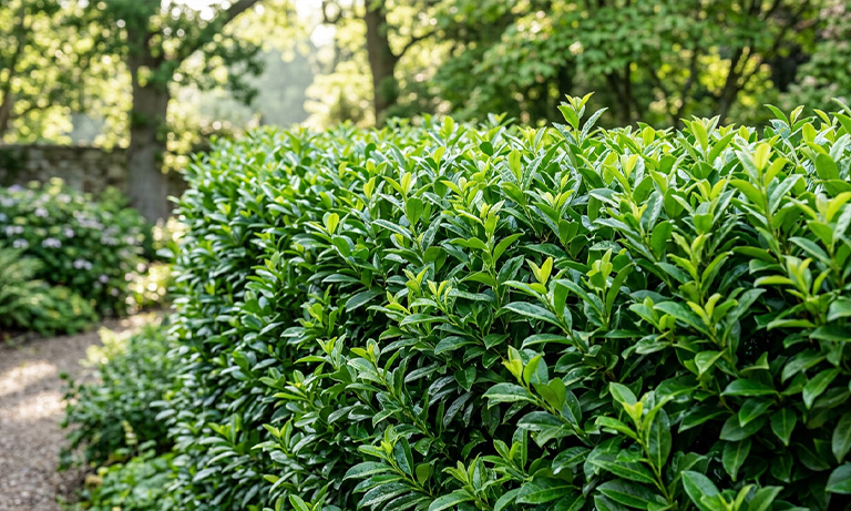 gezonde laurierplant