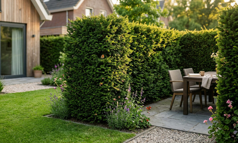 10x waarom je een groene haag in je tuin wilt